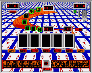 Amiga Poker in-game screen image #1 