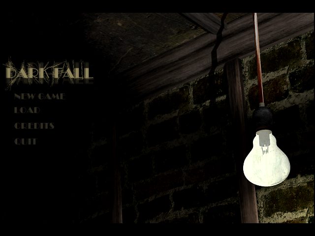Dark Fall  title screen image #1 