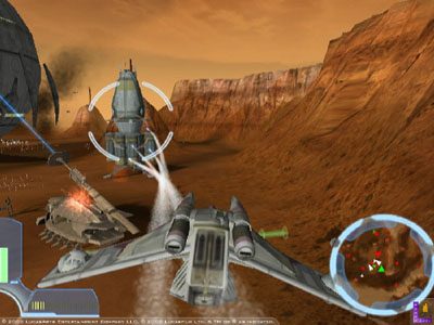 Star Wars: The Clone Wars  in-game screen image #3 