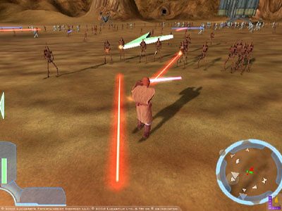 Star Wars: The Clone Wars  in-game screen image #2 