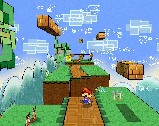Super Paper Mario  in-game screen image #2 