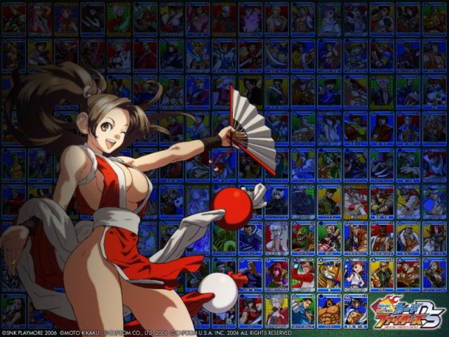 SNK vs. Capcom Card Fighters DS  game art image #2 