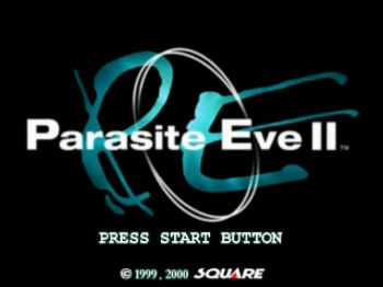 Parasite Eve II  title screen image #1 