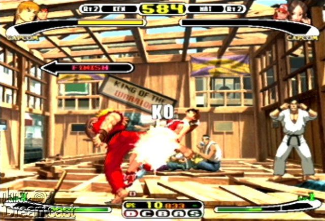 Capcom vs. SNK: Millennium Fight 2000  in-game screen image #1 