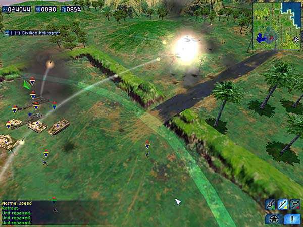 Conflict Zone: Modern War Strategy  in-game screen image #2 
