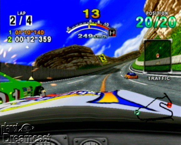 Daytona USA  in-game screen image #2 