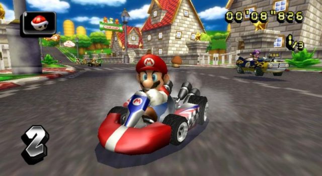 Mario Kart Wii in-game screen image #7 