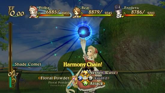 Eternal Sonata  in-game screen image #1 Attack! With Music!