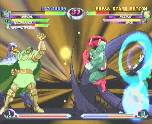 Marvel vs. Capcom 2: New Age of Heroes  in-game screen image #2 