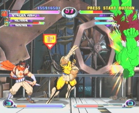 Marvel vs. Capcom 2: New Age of Heroes  in-game screen image #1 