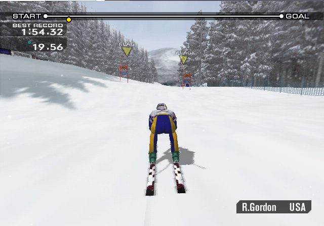 ESPN International Winter Sports 2002  in-game screen image #2 
