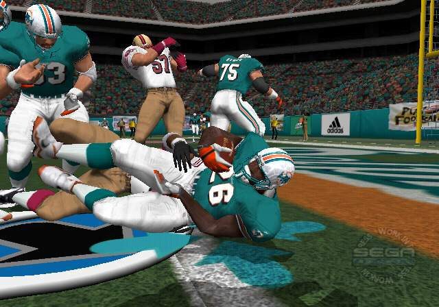 NFL 2K2  in-game screen image #2 