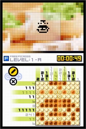 Picross DS in-game screen image #1 