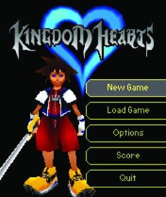 Kingdom Hearts title screen image #1 