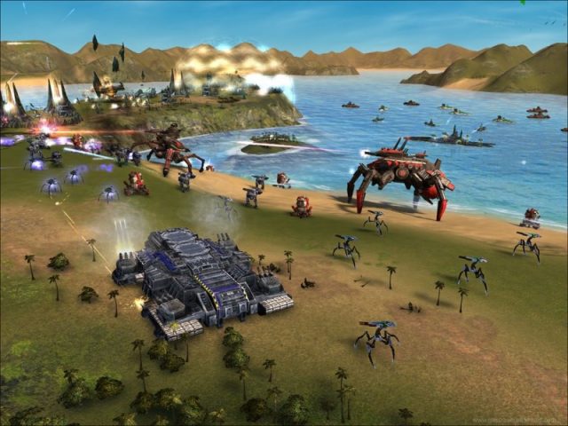 Supreme Commander: Forged Alliance  in-game screen image #4 