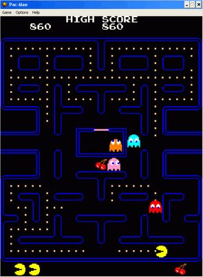 Return of Arcade in-game screen image #2 Pac-Man