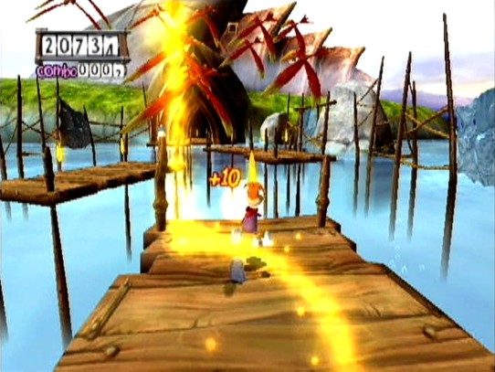 Rayman 3: Hoodlum Havoc in-game screen image #2 