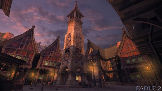 Fable II  in-game screen image #3 City of Bowerstone