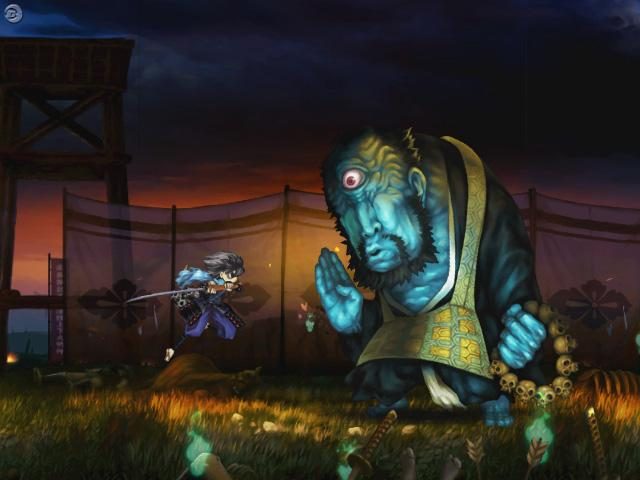 Muramasa: The Demon Blade  in-game screen image #2 