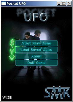 Pocket UFO title screen image #1 