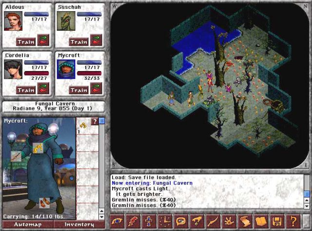 Blades of Avernum in-game screen image #1 