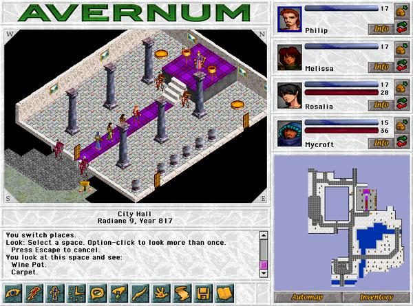 Avernum in-game screen image #1 