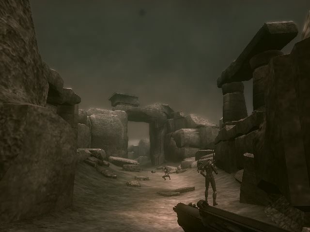 Jericho  in-game screen image #2 The very beginning; as seen with GF6600 GPU