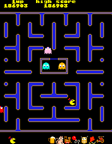 Jr. Pac-Man in-game screen image #2 