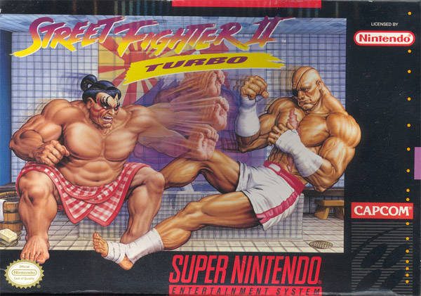 Street Fighter II Turbo: Hyper Fighting package image #2 American cover