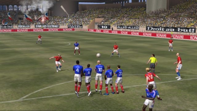 Pro Evolution Soccer 6  in-game screen image #1 