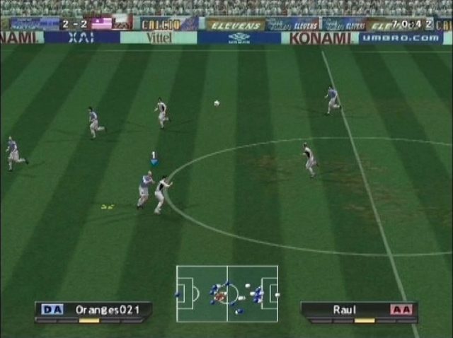Pro Evolution Soccer 2  in-game screen image #2 
