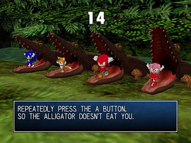 Sonic Shuffle in-game screen image #2 