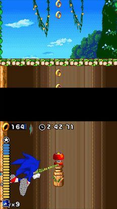 Sonic Rush  in-game screen image #5 