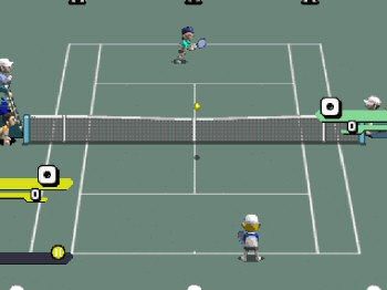 All Star Tennis  in-game screen image #1 