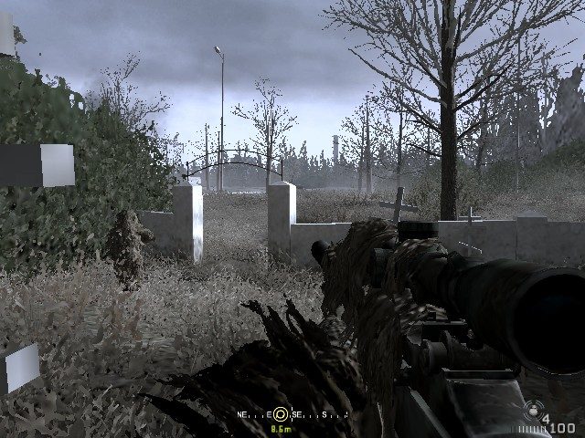 Call of Duty 4: Modern Warfare  in-game screen image #5 Bushmen near Chernobyl