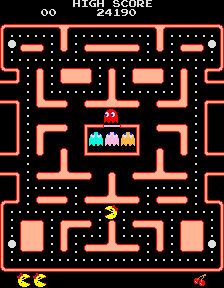 Ms. Pac-Man  in-game screen image #1 