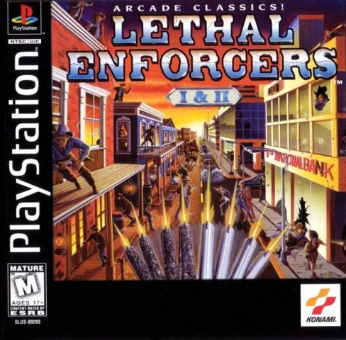 Lethal Enforcers I & II  package image #2 American cover