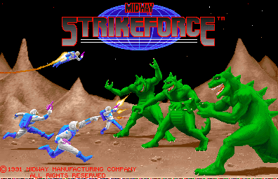 Strikeforce  title screen image #1 