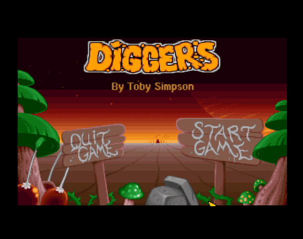 Diggers title screen image #1 