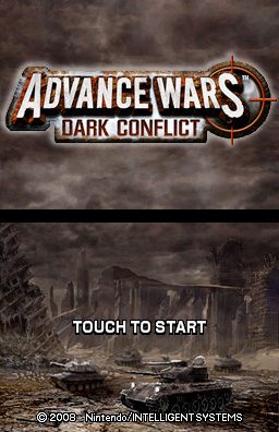 Advance Wars: Dark Conflict  title screen image #1 