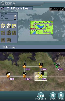 Advance Wars: Dark Conflict  in-game screen image #3 