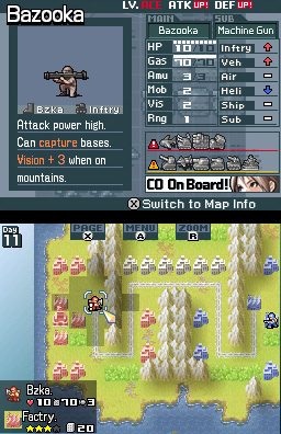 Advance Wars: Dark Conflict  in-game screen image #1 