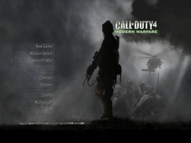 Call of Duty 4: Modern Warfare  title screen image #1 