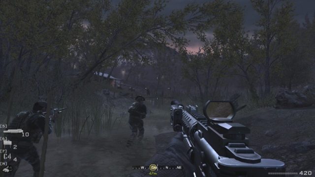 Call of Duty 4: Modern Warfare  in-game screen image #3 