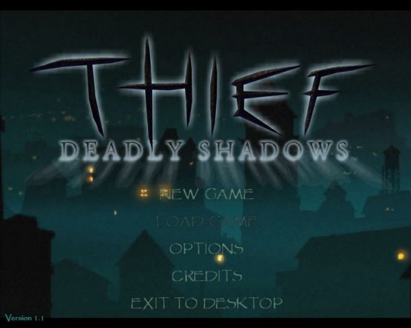 Thief: Deadly Shadows  title screen image #1 
