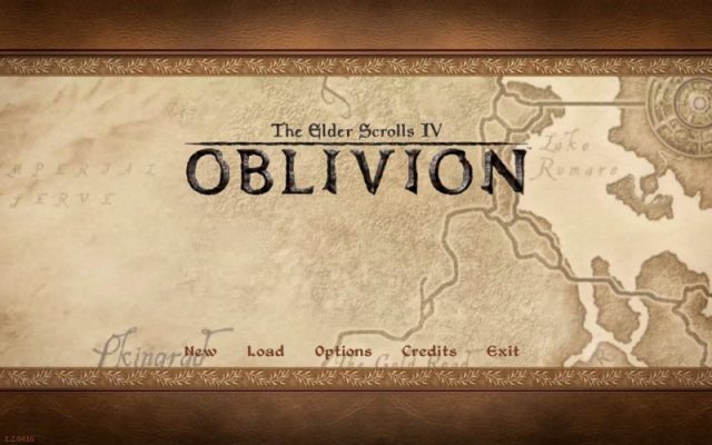 The Elder Scrolls IV: Oblivion  title screen image #1 