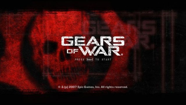 Gears of War  title screen image #1 