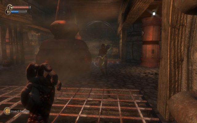 BioShock in-game screen image #1 And there was bees