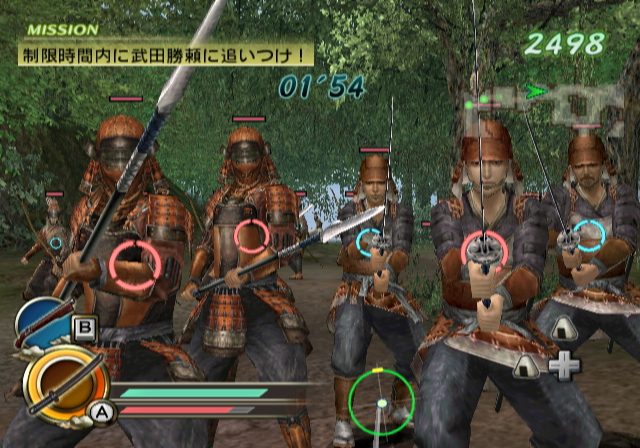 Samurai Warriors: Katana  in-game screen image #1 
