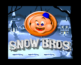 Snow Bros. title screen image #1 